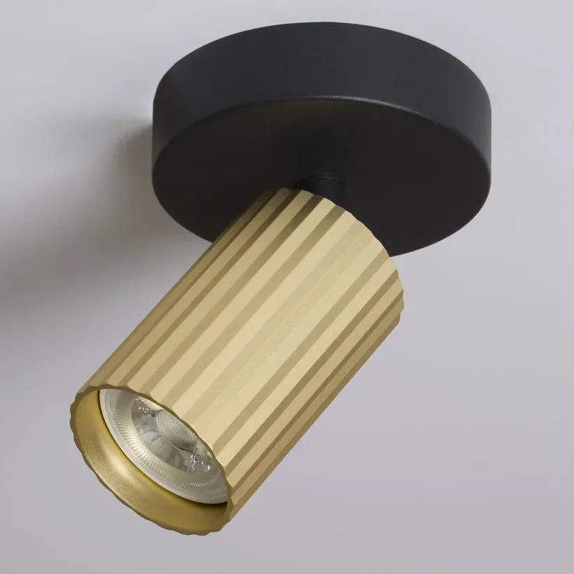 Lights  -  Anna Fluted Spotlight - Gold  -  60484221