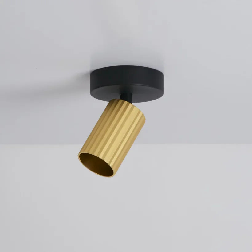 Lights  -  Anna Fluted Spotlight - Gold  -  60484221