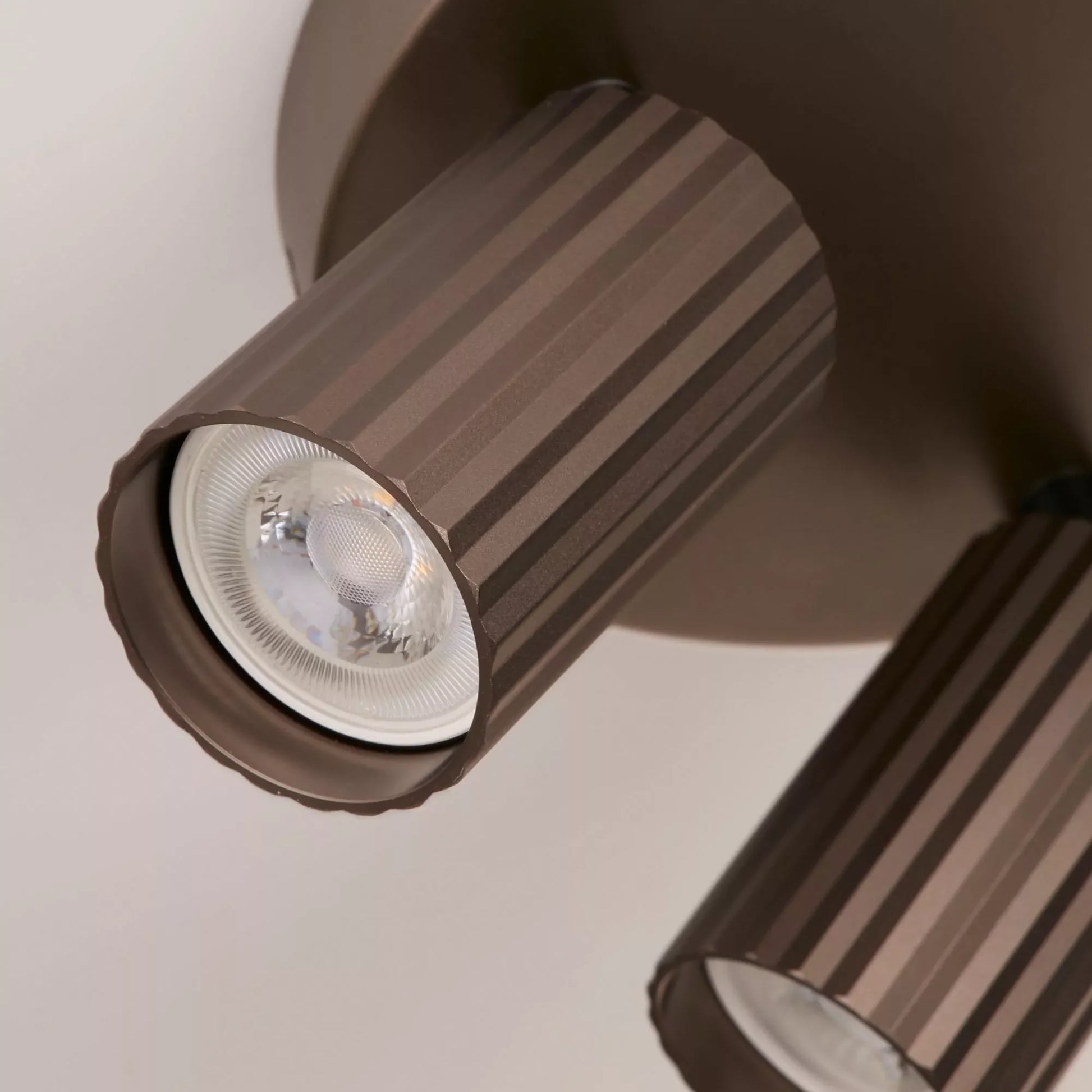 Lights  -  Aurora Triple Fluted Spotlight - Bronze  -  60484222
