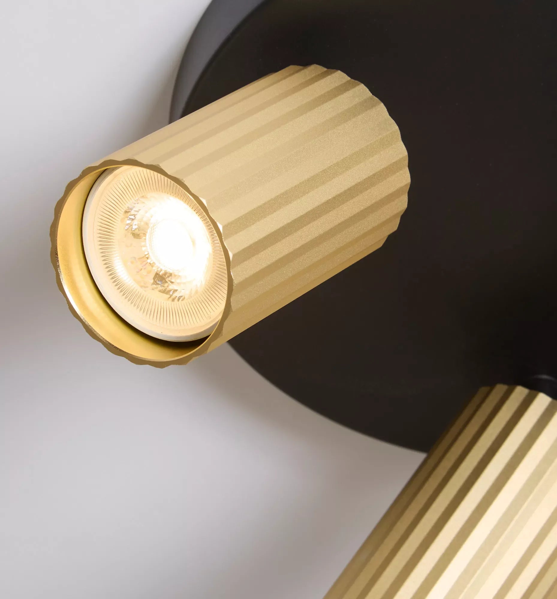 Lights  -  Aurora Triple Fluted Spotlight - Gold  -  60484223