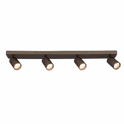 Lights  -  Aurora 4 Bar Fluted Spotlight - Bronze  -  60484224
