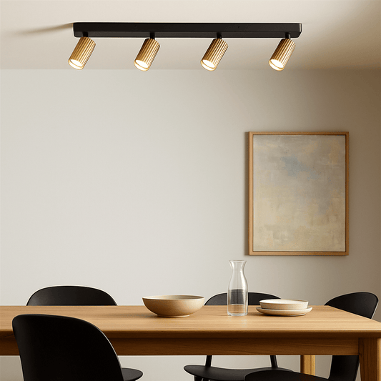 Lights  -  Anna 4 Light Bar Spotlight - Gold  -  60484225