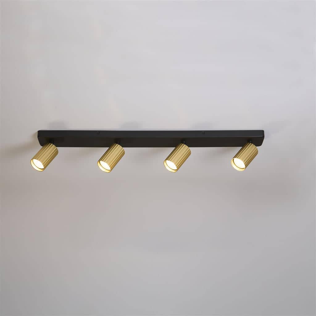 Lights  -  Anna 4 Light Bar Spotlight - Gold  -  60484225