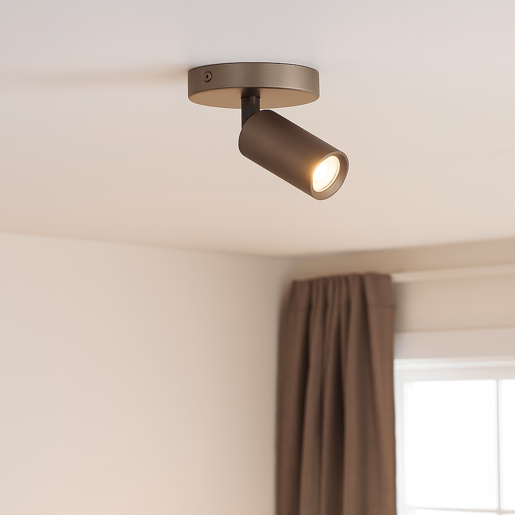 Lights  -  Ciara Mini GU10 Spotlight - Bronze  -  60484226