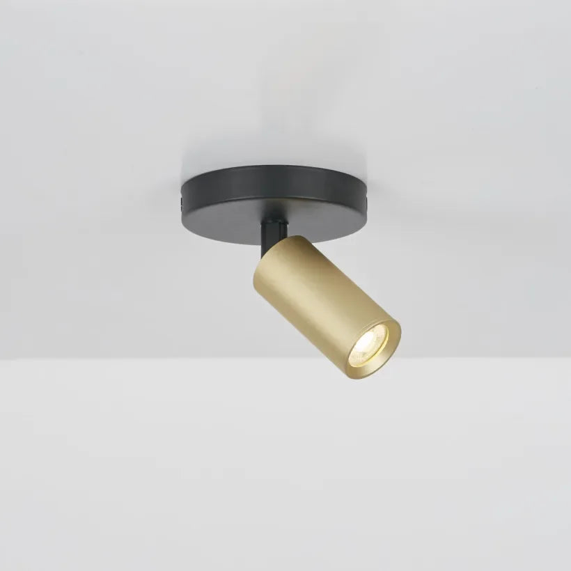 Lights  -  Ciara Mini GU10 Spotlight - Gold & Black  -  60484227