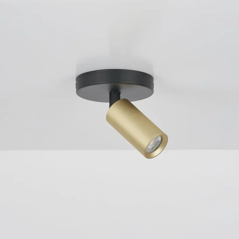 Lights  -  Ciara Mini GU10 Spotlight - Gold & Black  -  60484227