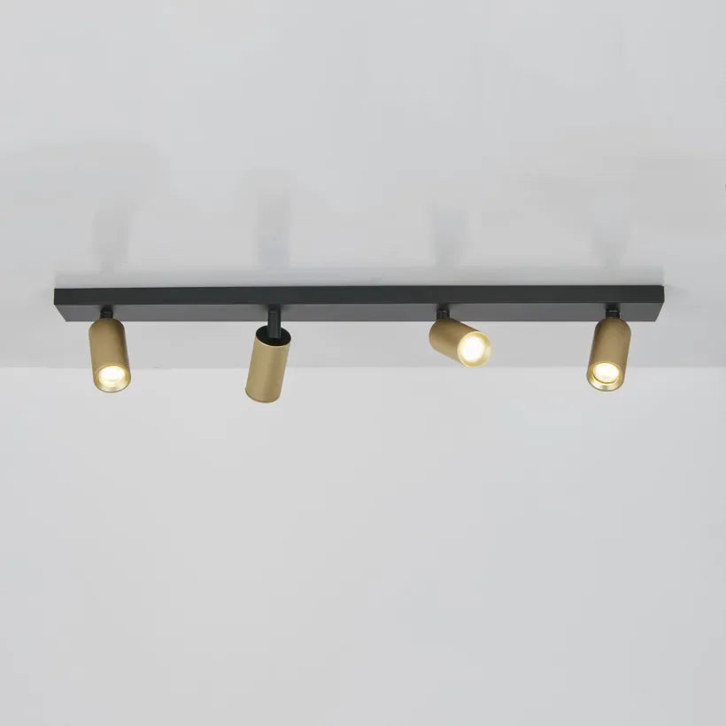 Lights  -  Ciara 4 Bar Spotlight - Gold & Black  -  60484231