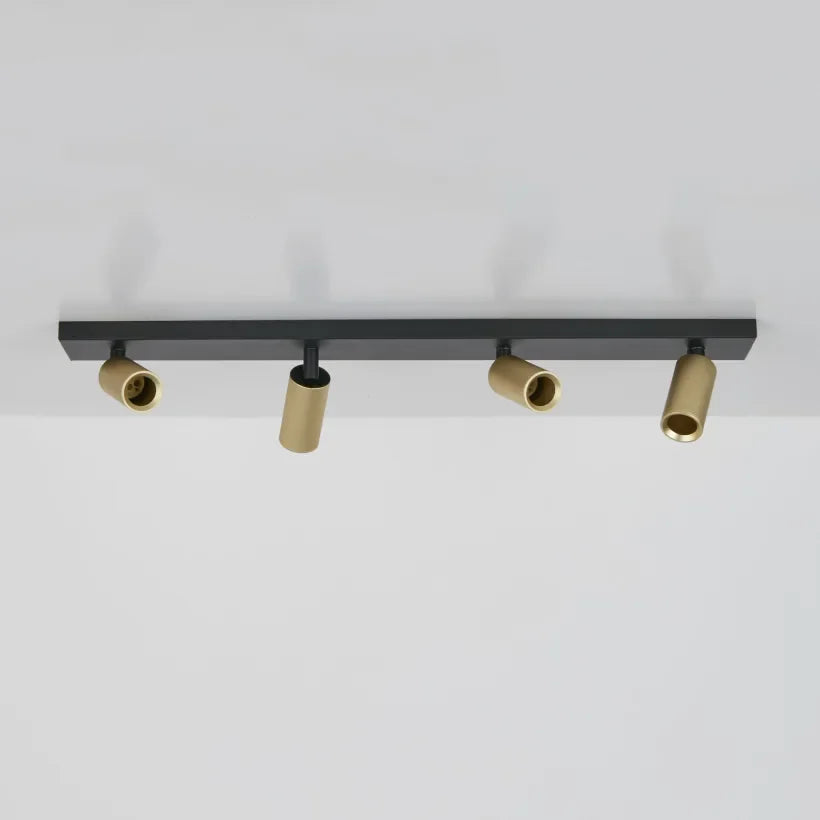 Lights  -  Ciara 4 Bar Spotlight - Gold & Black  -  60484231