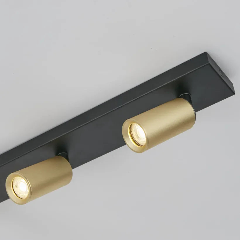Lights  -  Ciara 4 Bar Spotlight - Gold & Black  -  60484231