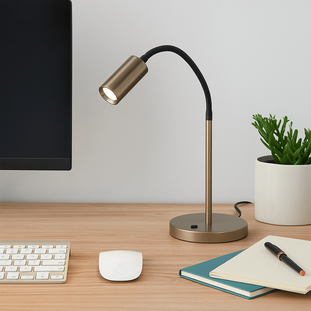 Lights  -  Ciara Desk Lamp - Bronze  -  60484232