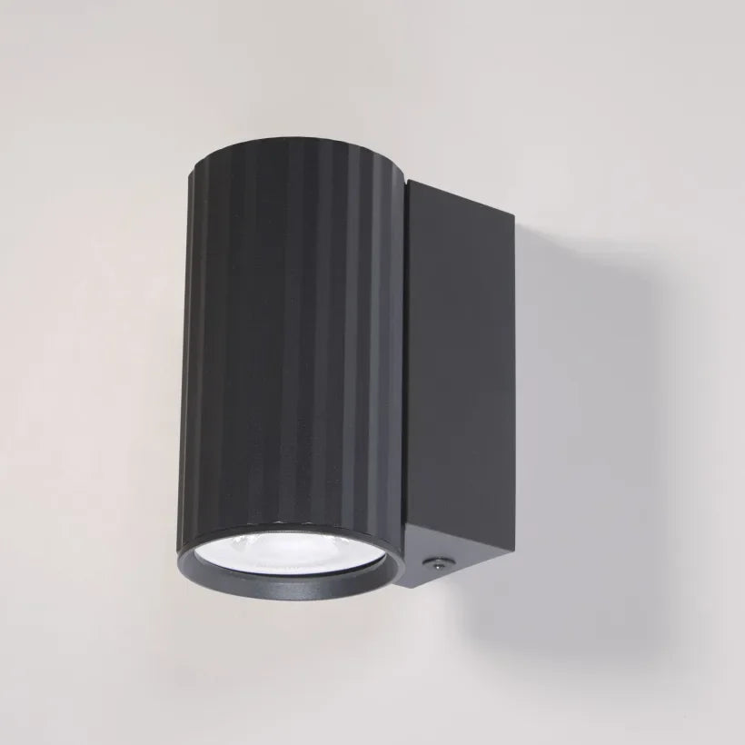 Lights  -  Anna Fluted Wall Light - Sand Black  -  60484237