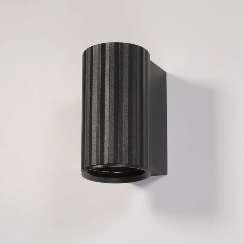Lights  -  Anna Fluted Wall Light - Sand Black  -  60484237