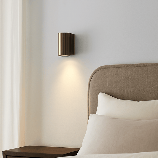 Lights  -  Anna Fluted Wall Light - Bronze  -  60484238