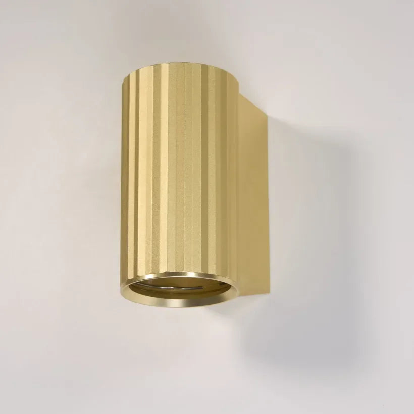 Lights  -  Anna Fluted Wall Light - Gold  -  60484239