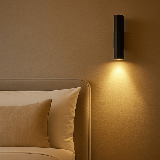 Lights  -  Anna Fluted Wall Light - Sand Black  -  60484240