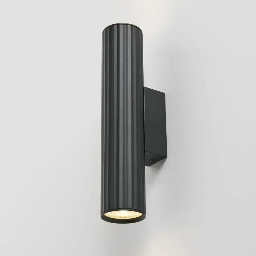 Lights  -  Anna Fluted Wall Light - Sand Black  -  60484240