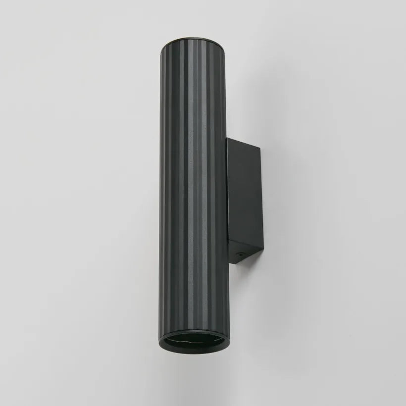 Lights  -  Anna Fluted Wall Light - Sand Black  -  60484240