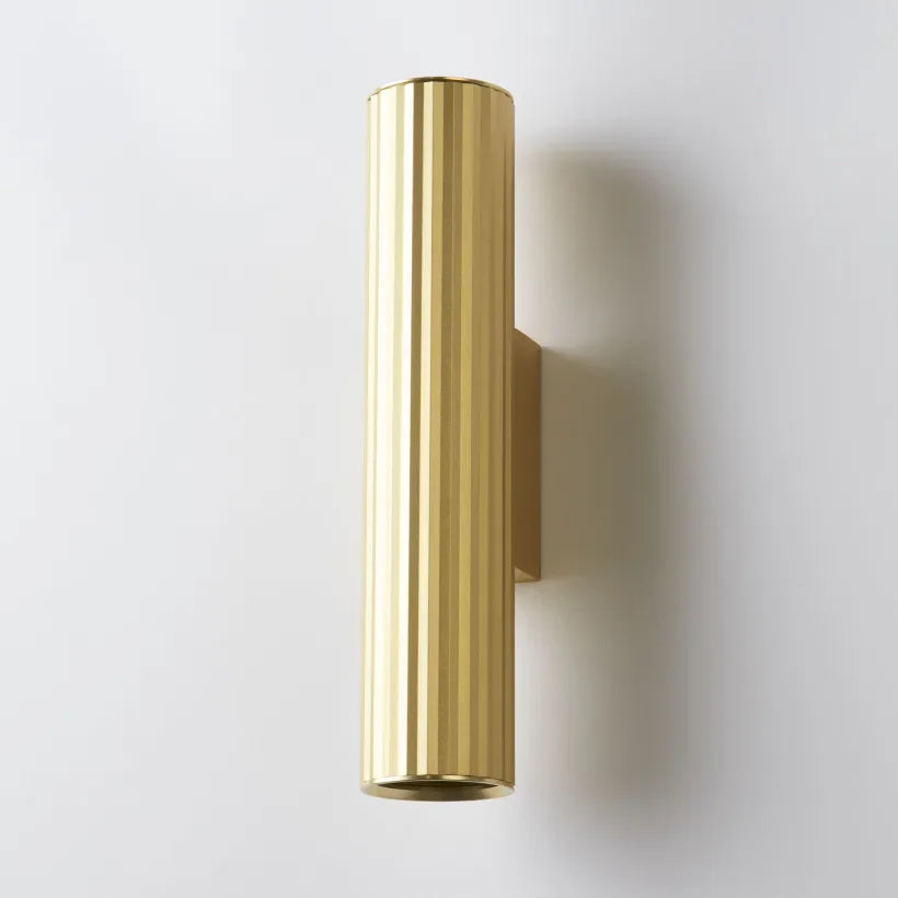 Lights  -  Anna Fluted Wall Light - Gold  -  60484242