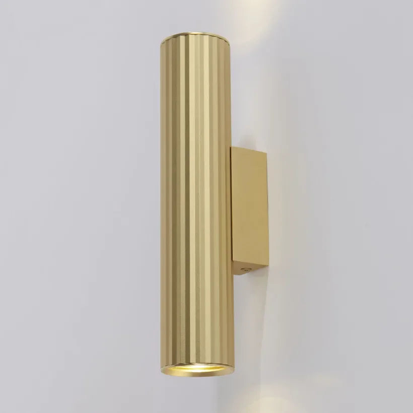 Lights  -  Anna Fluted Wall Light - Gold  -  60484242