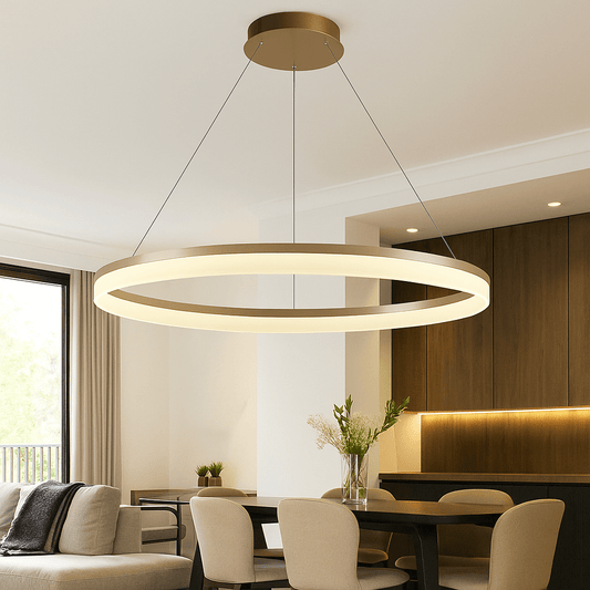 Lights  -  Ara 100 Gold Pendant Light  -  60484252