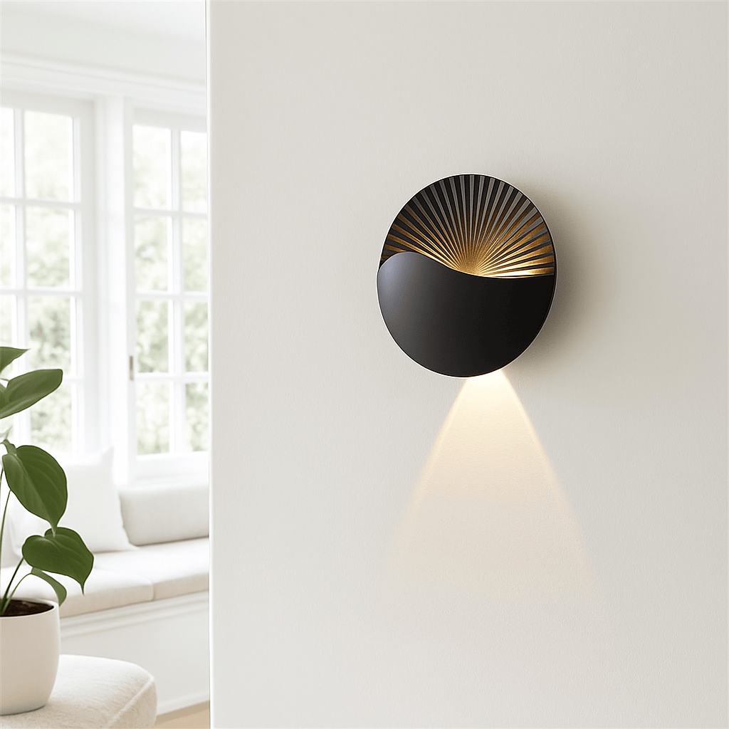 Lights  -  Sunrise Wall Light - Sand Black  -  60484257