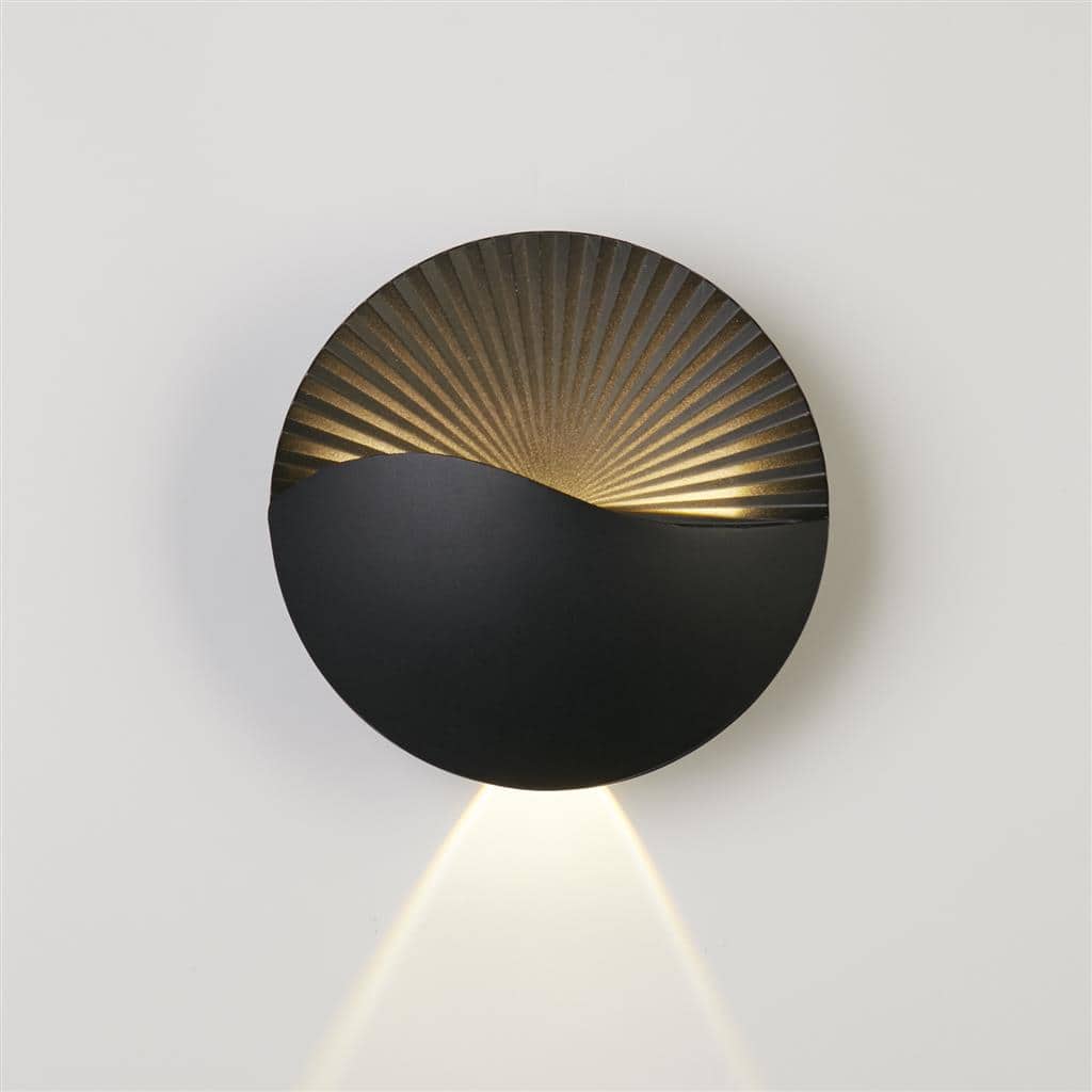 Lights  -  Sunrise Wall Light - Sand Black  -  60484257