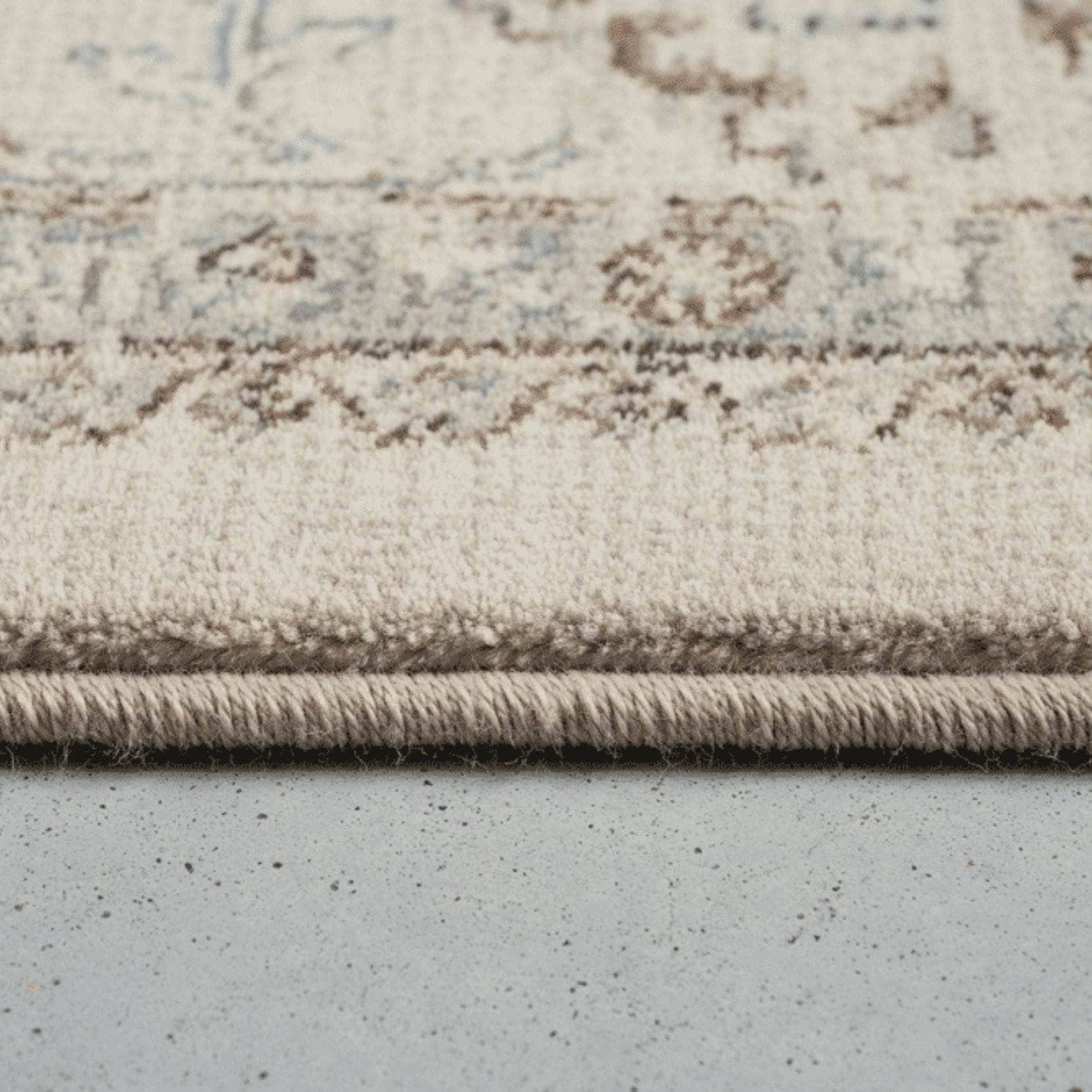 Rugs  -  Da Vinci 057-0454/6265 Beige Medallion Rug - Various Sizes  - 