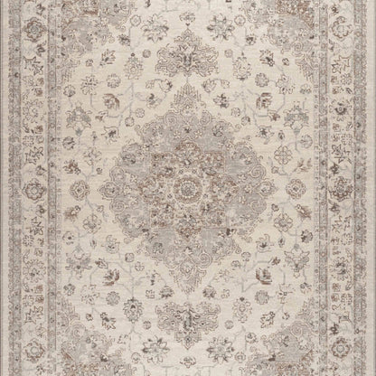 Rugs  -  Da Vinci 057-0454/6265 Beige Medallion Rug - Various Sizes  - 