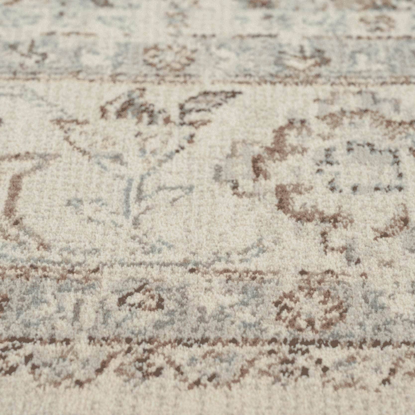 Rugs  -  Da Vinci 057-0454/6265 Beige Medallion Rug - Various Sizes  - 