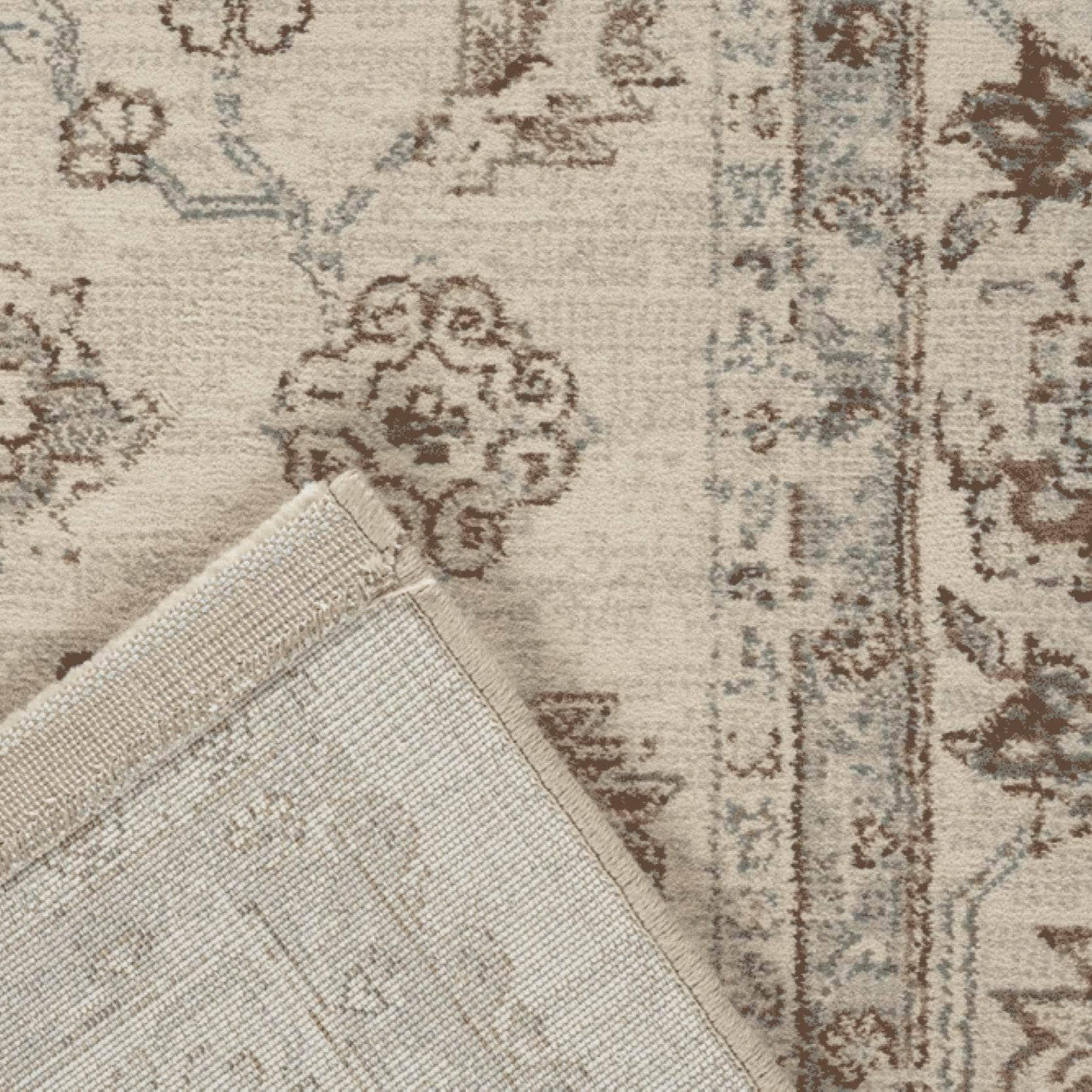 Rugs  -  Da Vinci 057-0454/6265 Beige Medallion Rug - Various Sizes  - 