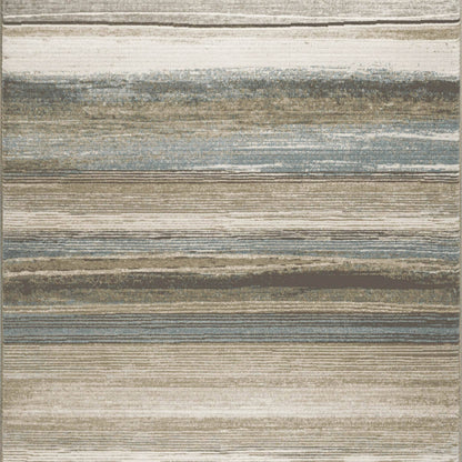 Rugs  -  Galleria 063-0351/5250 Blue Green Stripe - Various sizes  - 