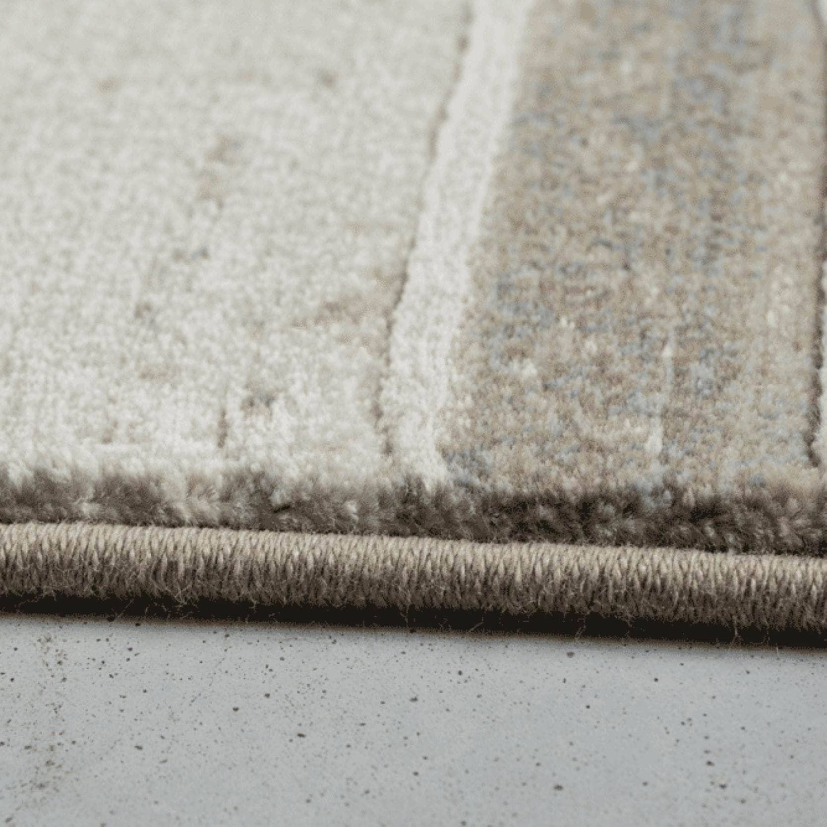 Rugs  -  Galleria 063-0351/9243 Brown Stripe Rug - Various Sizes  - 