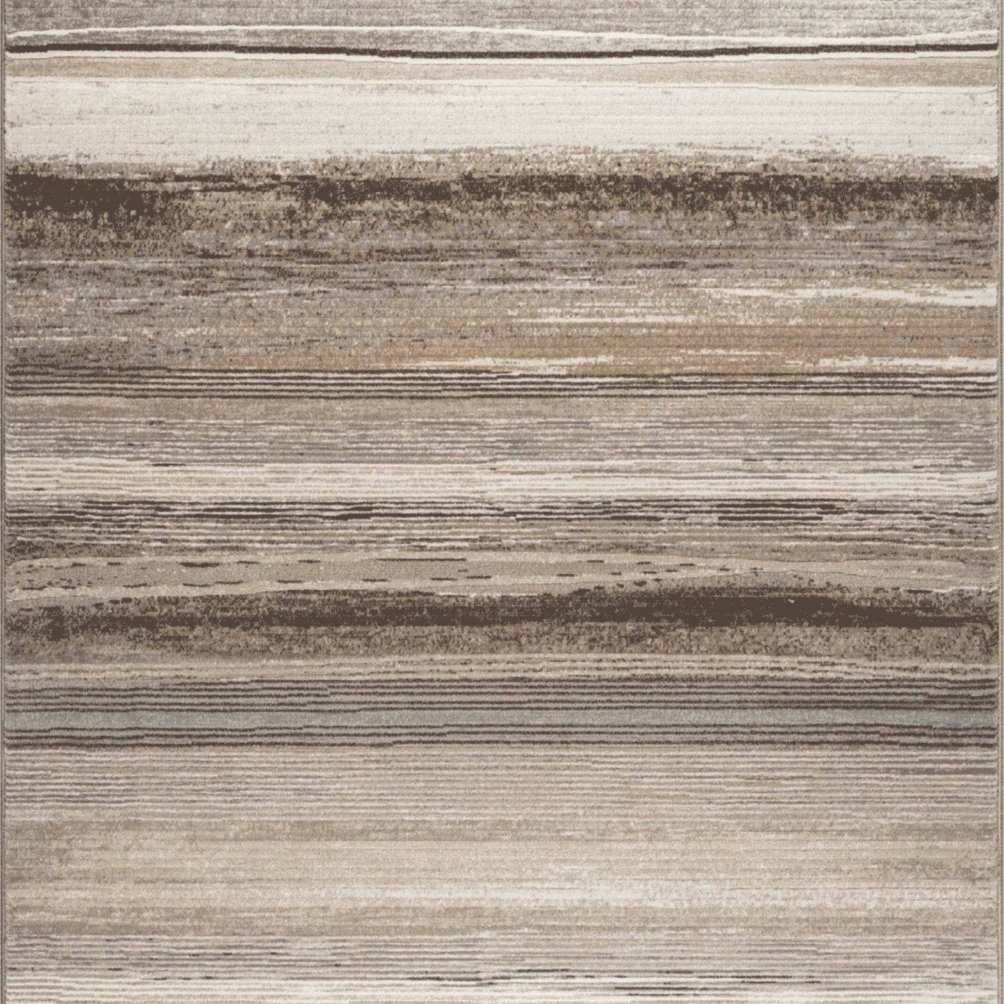 Rugs  -  Galleria 063-0351/9243 Brown Stripe Rug - Various Sizes  - 