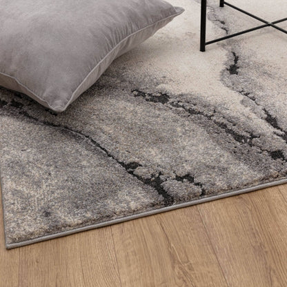 Rugs  -  Mirage Oasis Grey Rug - Various Sizes  - 