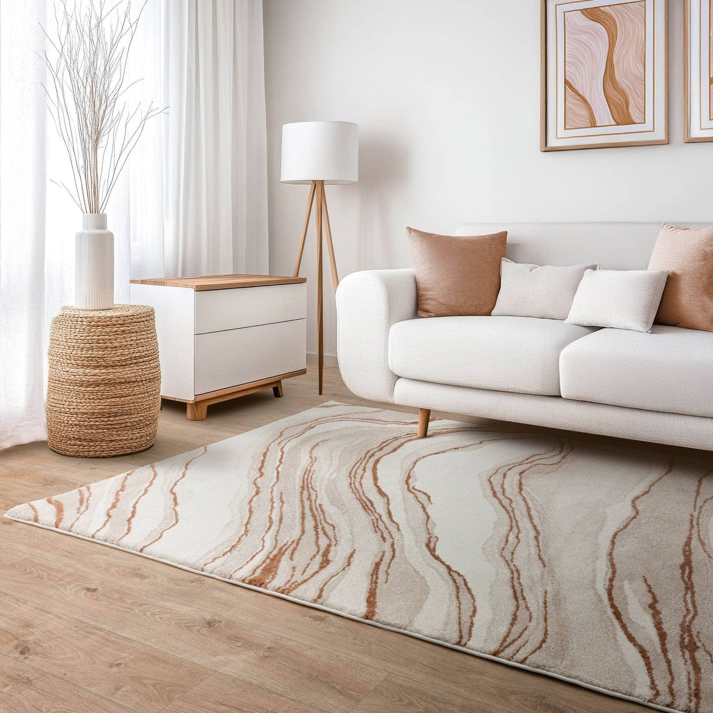 Rugs  -  Mirage Quartz Terra Rug - Various Sizes  - 