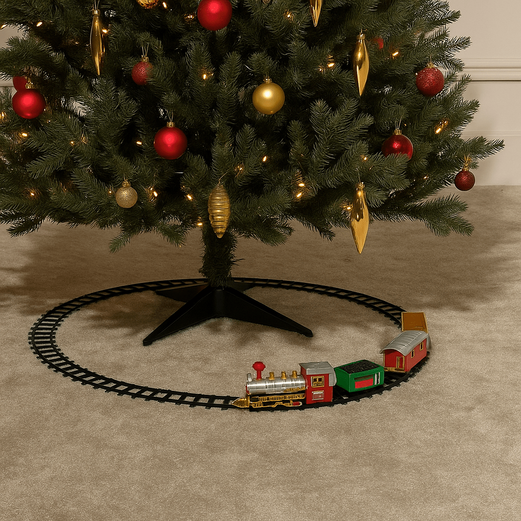 Christmas  -  Battery Operated Christmas Train Set  -  60484351