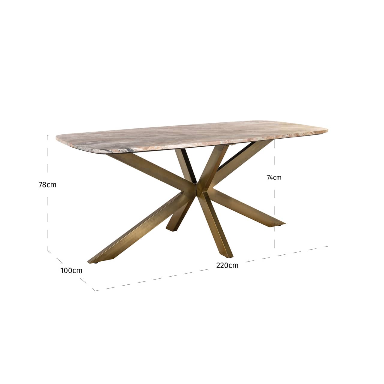 Furniture  -  Richmond Bottega & 6 Zendaya Chairs  -  60484356
