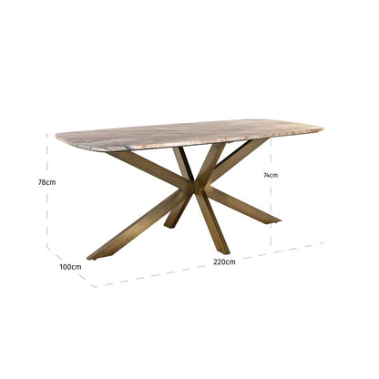 Furniture  -  Richmond Bottega & 6 Zendaya Chairs  -  60484356