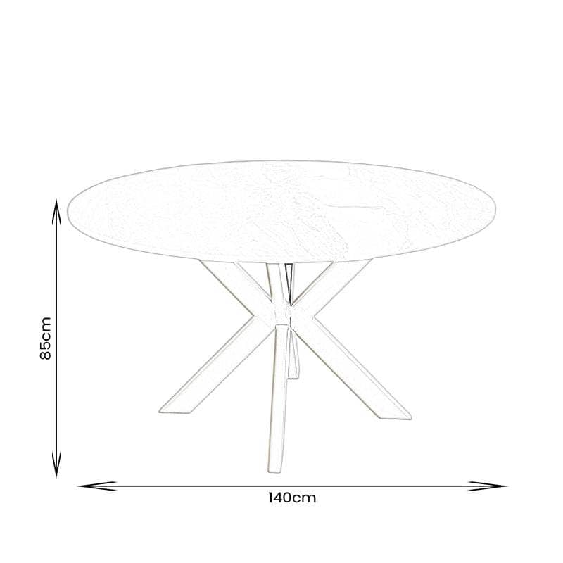 Furniture  -  Aurelia Round Table & 4 Maisey Chairs  -  60484359