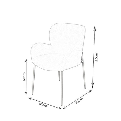 Furniture  -  Aurelia Round Table & 4 Maisey Chairs  -  60484359