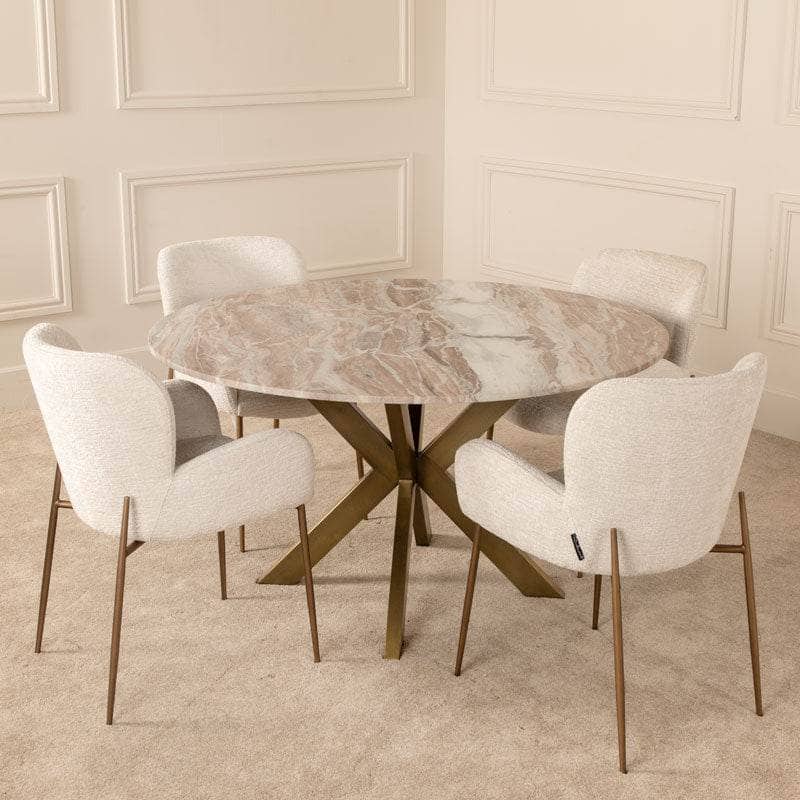 Furniture  -  Aurelia Round Table & 4 Maisey Chairs  -  60484359