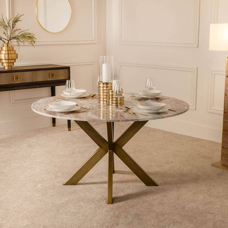 Furniture  -  Aurelia Round Table & 4 Maisey Chairs  -  60484359