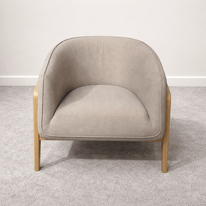 Furniture  -  Zeus Accent Chair - Linen  -  60484421