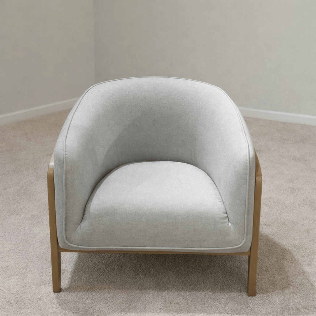 Furniture  -  Zeus Accent Chair - Grey  -  60484422