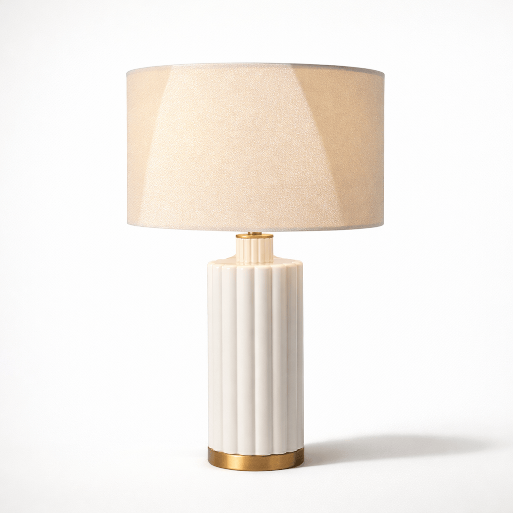 Lights  -  DS Table Lamp White Glass  -  60484436