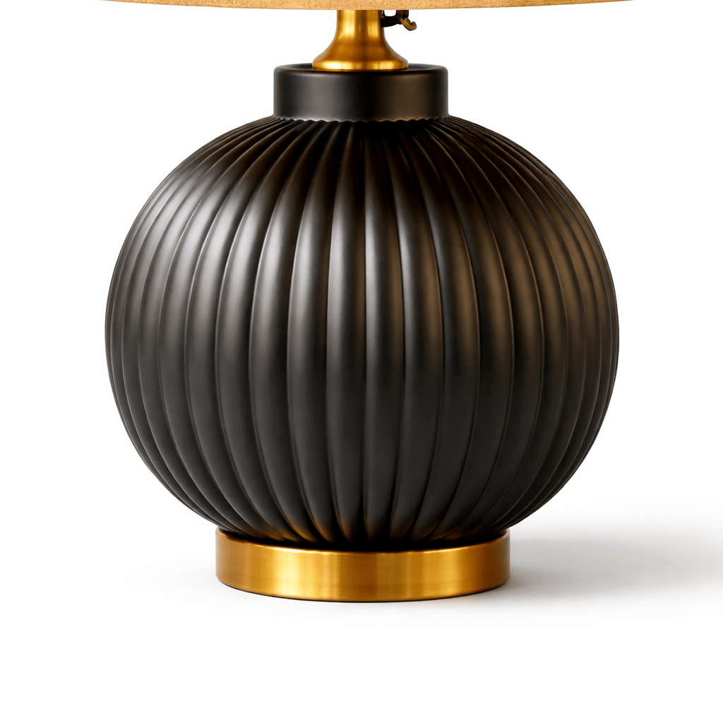 Lights  -  DS Table Lamp Black & Gold  -  60484440