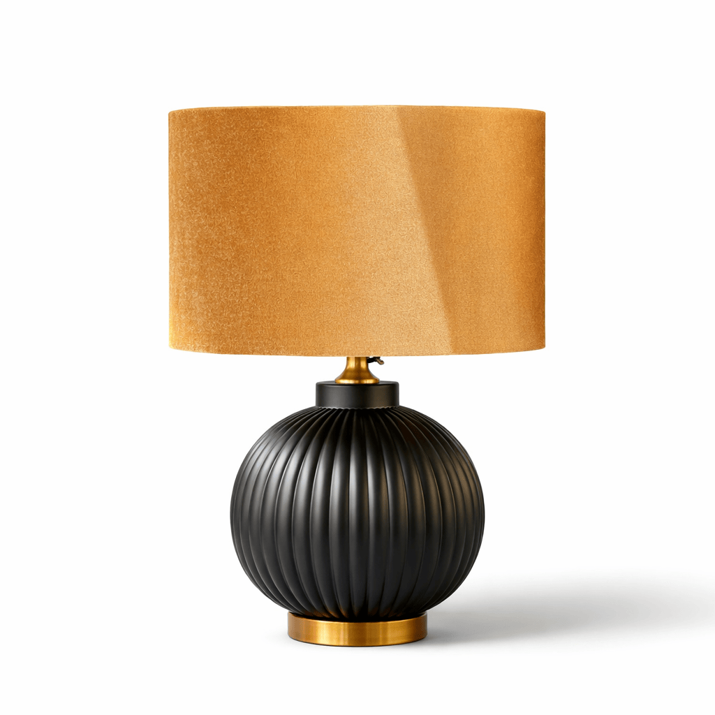 Lights  -  DS Table Lamp Black & Gold  -  60484440
