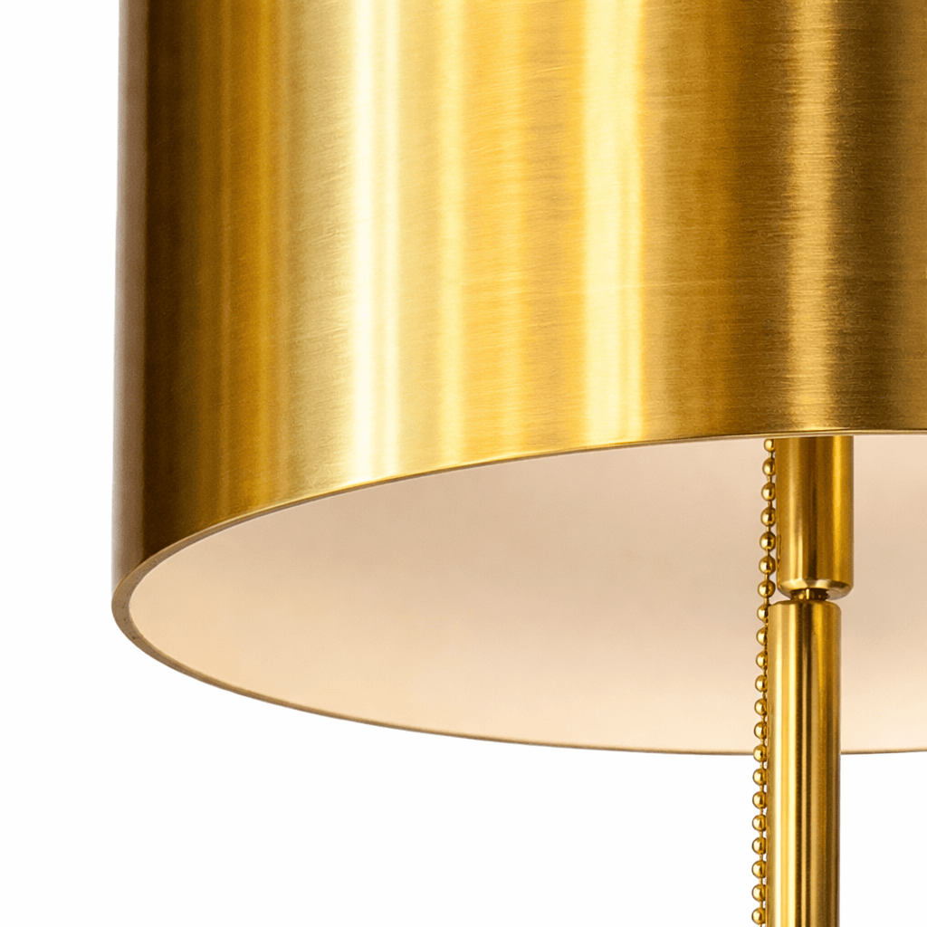 Lights  -  Gold Iron Table Lamp  -  60484449