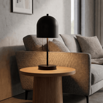 Lights  -  Black Iron Table Lamp  -  60484450