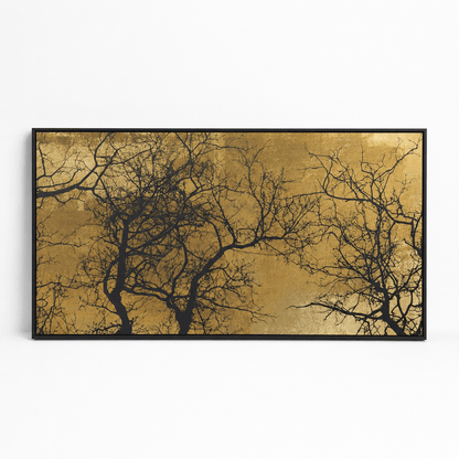 Pictures  -  Tree Framed Picture - 80 x 150cm  -  60484482